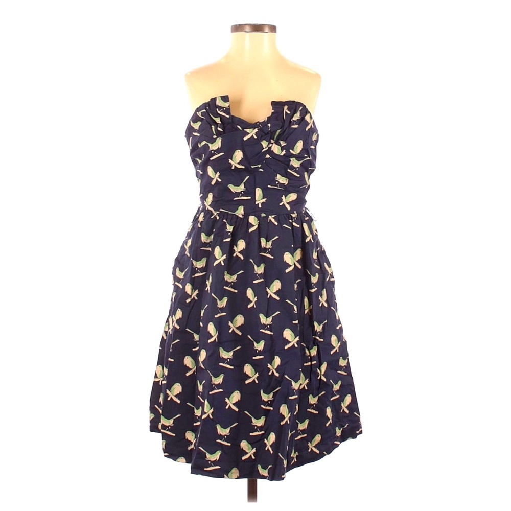 Anthropologie Porridge Strapless Mini Dress